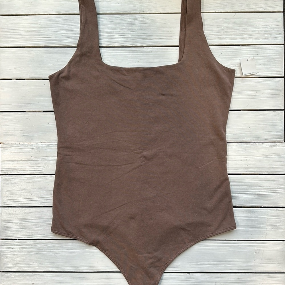 NWT Abercrombie & Fitch Cotton Stretch Body Suit size XXL